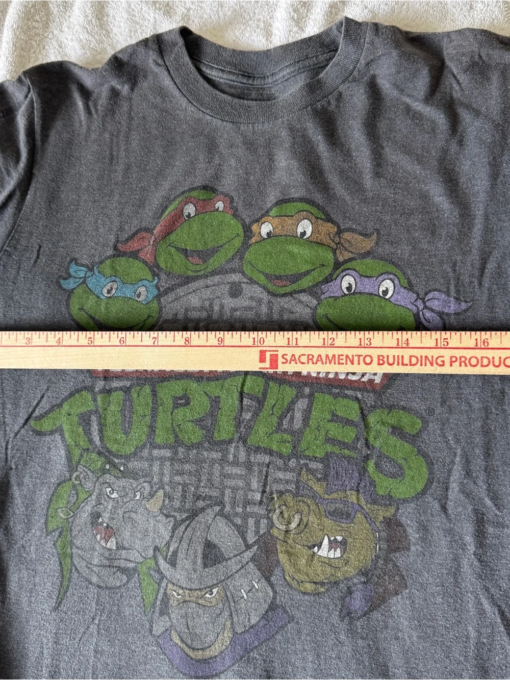 Teenage Mutant Ninja Turtles Gray Graphic Tee